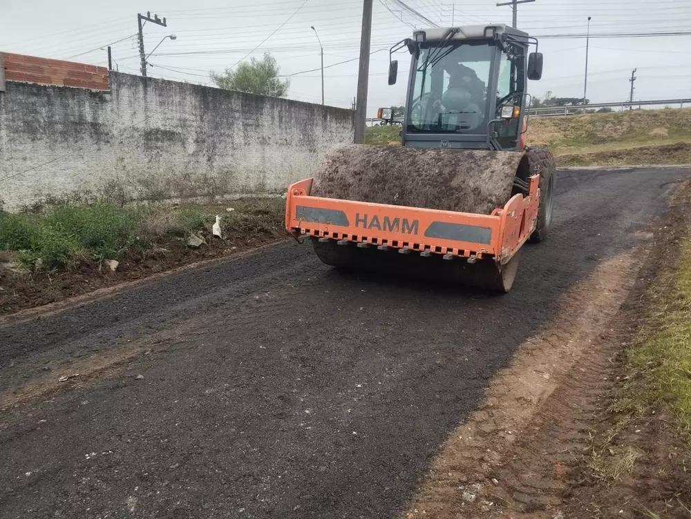 Prefeitura de Rio Negro inicia recuperação de ruas